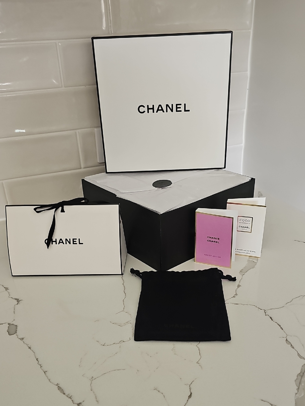 Chanel gift box's